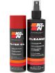 K&N Air Filter Recharger, Cleaner + Aerosol Spray Oil Service Kit