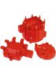 MSD Distributor Cap & Rotor Kit Terminal Clamp-Down Gm Checker V8