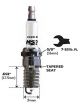MSD Iridium Spark Plug 1IR5L Resistor Type 14mm x .691