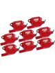 MSD Ignition Coil Msc Ii Coil Pack Epoxy Square Red Gm Ls2/Ls7 Set Of 8