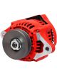 MSD Dynaforce Race Alternator 1 Wire Hook-Up, 50 Amp, Red Finish