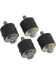 MSD Mounts Vibration Mounts Rubber MSD 5/6-Series Ignitions Qty 4 (MSD-8823)