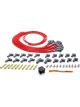 MSD Spark Plug Wires Super Conductor Spiral Core 8.5mm Red 90 Boots