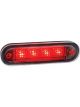 Narva 10-30V LED Model 8 Front End Outline Marker Lamp Red w/0.5 Cable