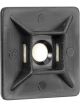 Narva Black U.V. Weather Resistant Cable Tie Mount 28 x 28mm Pack of 100