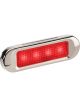 Narva 10-30V LED Model 8 Front End Outline Marker Lamp Red w/Cover