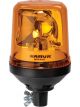 Narva Optimax Rotating Beacon Amber Pipe Mount Base 12/24 Volt