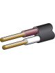 Narva 15A 4mm Twin Core Sheathed Cable 100M Brown/White Black Sheath