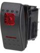 Narva 12 Volt Illuminated Off/On Sealed Rocker Switch (Red)