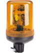 Narva Hi Optics Rotating Beacon Amber Pipe Mount