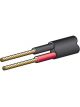 Narva 10A 3mm Twin Core Sheathed Cable 100M Red/Black Black Sheath