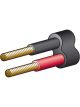 Narva 25A 5mm Twin Core Sheathed Cable 100M Red/Black Black Sheath