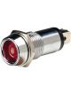 Narva 24 Volt Chrome Pilot Lamp With Red LED