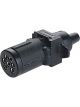 Narva 6 Pin Small Round Plastic Trailer Plug