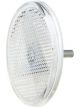 Narva Clear Retro Reflector 65mm Dia. With Fixing Bolt