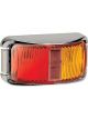 Narva 9–33 Volt Model 16 LED Side Marker Lamp (Red/Amber) w/Chrome Base