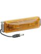 Narva 12 Volt LED External Cabin Lamp Kit Amber With Grey Mounting Base