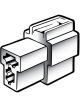 Narva 2 Way Female Quick Connector Housing Pack of 10