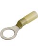 Narva 6.3mm Adhesive Lined Ring Terminal Yellow Pack of 50