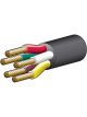 Narva 15A 4mm 5 Core Trailer Cable 100M R; G; Y; W; B w/BLK Sheath