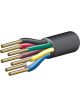 Narva 5A 2.5mm 7 Core Trailer Cable 30M R; G; Y; W; B w/Black Sheath