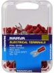Narva 4.3 mm Flared Vinyl Spade Terminal Red Pack of 100
