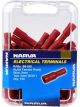 Narva 4.0mm Female Bullet Terminal Red Pack of 100