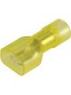 Narva 6.3mm Transparent Male Blade Terminal Yellow Pack of 8