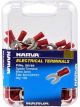 Narva 5 mm Flared Vinyl Spade Terminal Pack of 100