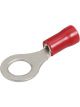 Narva 6.3 mm Flared Vinyl Ring Terminal Red Pack of 16