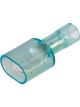 Narva 6.3mm Transparent Male Blade Terminal Blue Pack of 8