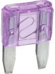 Narva 3 Amp Purple Mini Blade Fuse Pack of 50