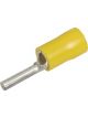 Narva 2.5 mm Flared Vinyl Insulated Pin Terminal Yellow Pack of 25