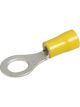 Narva 8.4 mm Flared Vinyl Ring Terminal Yellow Pack of 10