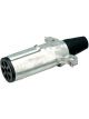 Narva 7 Pin Heavy Duty Round Metal Trailer Plug With Cable Guard x 20