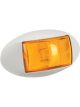 Narva 10-33 Volt LED Side Indicator Lamp Amber w/Oval White Base
