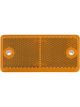 Narva Amber Retro Reflector 90 x 40mm w/Dual Fixing Holes Pack of 50