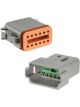 Narva 12 Way Waterproof Deutsch Connector Housing Kit Pack of 2