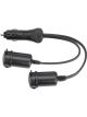 Narva HD Adaptor Cigarette Lighter Plug To Twin Accessory Sockets