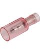 Narva 4 mm Transparent Male Bullet Terminal Red Pack of 12