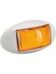 Narva 10-33 Volt LED Front End Outline Marker Lamp Amber w/White Base
