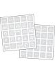 Narva 4Wd White Sticker Switch Set