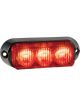 Narva 12/24V High Powered LED Warning Light Red 3x1 Watt LED