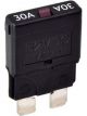 Narva 30 Amp Green Manual Resetting Circuit Breaker Pack of 5