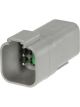 Narva 6 Way Female Waterproof Deutsch Connector Housing Pack of 10