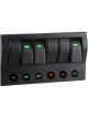 Narva 6-Way LED Switch Panel With Circuit Breaker Protection