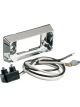Narva Chrome Mounting Base With Plug And Leads (91590)