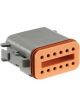 Narva 12 Way Male Waterproof Deutsch Connector Housing Pack of 10
