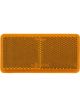 Narva Amber Retro Reflector 94 x 44mm With Self Adhesive