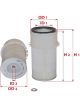 Sakura Finned Air Filter